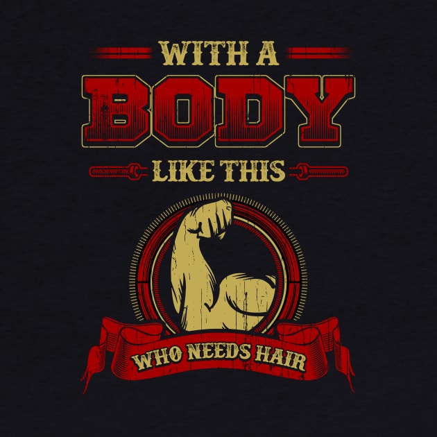 With a body like this who needs hair by captainmood